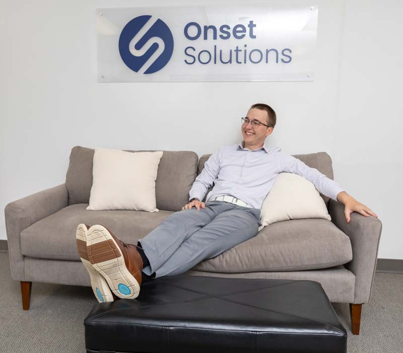 Onsetsolutions team chilling